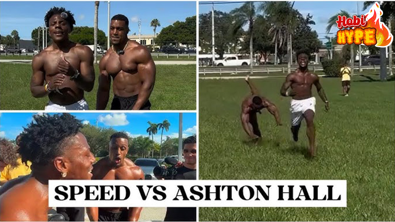 HobiHype Ishowspeed vs Ashton hall Super Star Influencer Balapan Lari Viral 1 Dunia