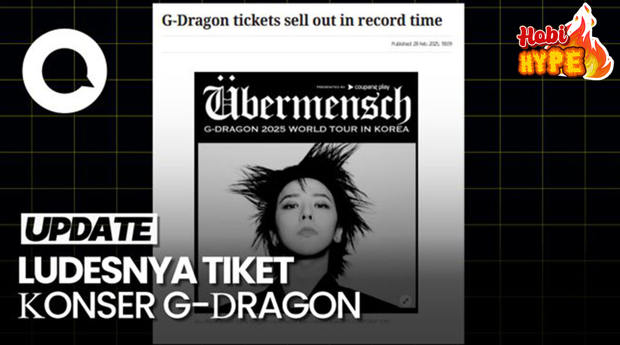 HobiHype Konser G-Dragon Di Indonesia Sold Out