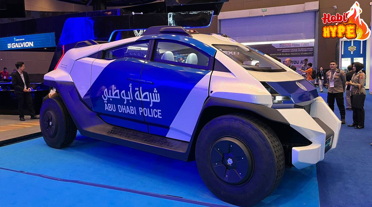 HobiHype Magnum Mk1 Mobil Polisi Masa Depan