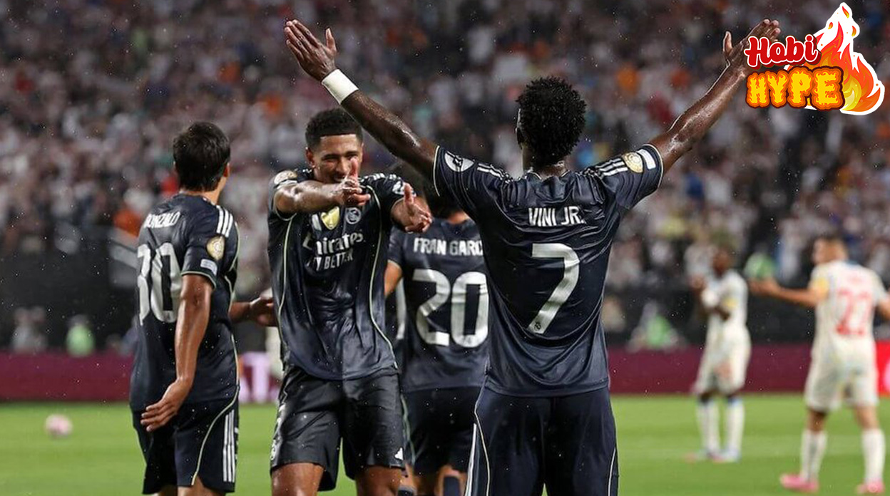 HobiHype Real Madrid Hancurkan RB Salzburg 3-0 Aksi Vini Curi Perhatian