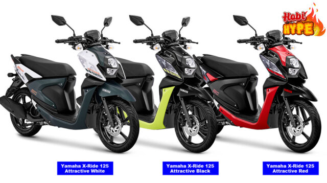 HobiHype Yamaha X-Ride 125 Update Warna Terbaru 2025