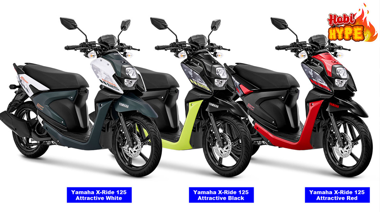 HobiHype Yamaha X-Ride 125 Update Warna Terbaru 2025