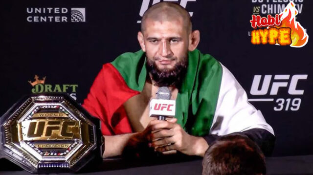 HobiHype Khamzat Chimaev Champion UFC319 Kalahkan Du Plessis