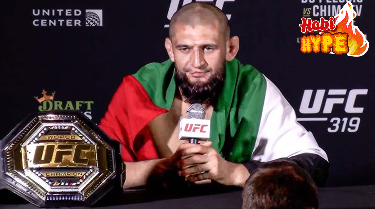 HobiHype Khamzat Chimaev Champion UFC319 Kalahkan Du Plessis