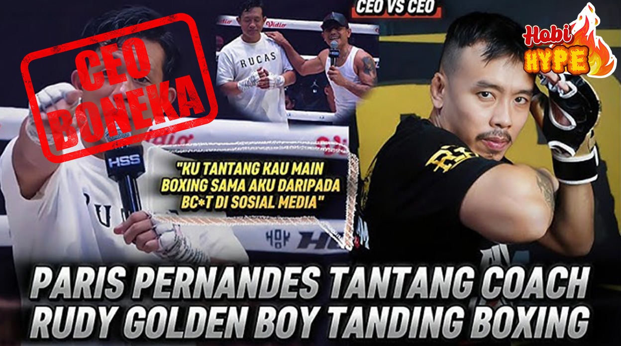 HobiHype Paris Pernandes Dan Forlan Tantang Rudy Golden Boy Boxing