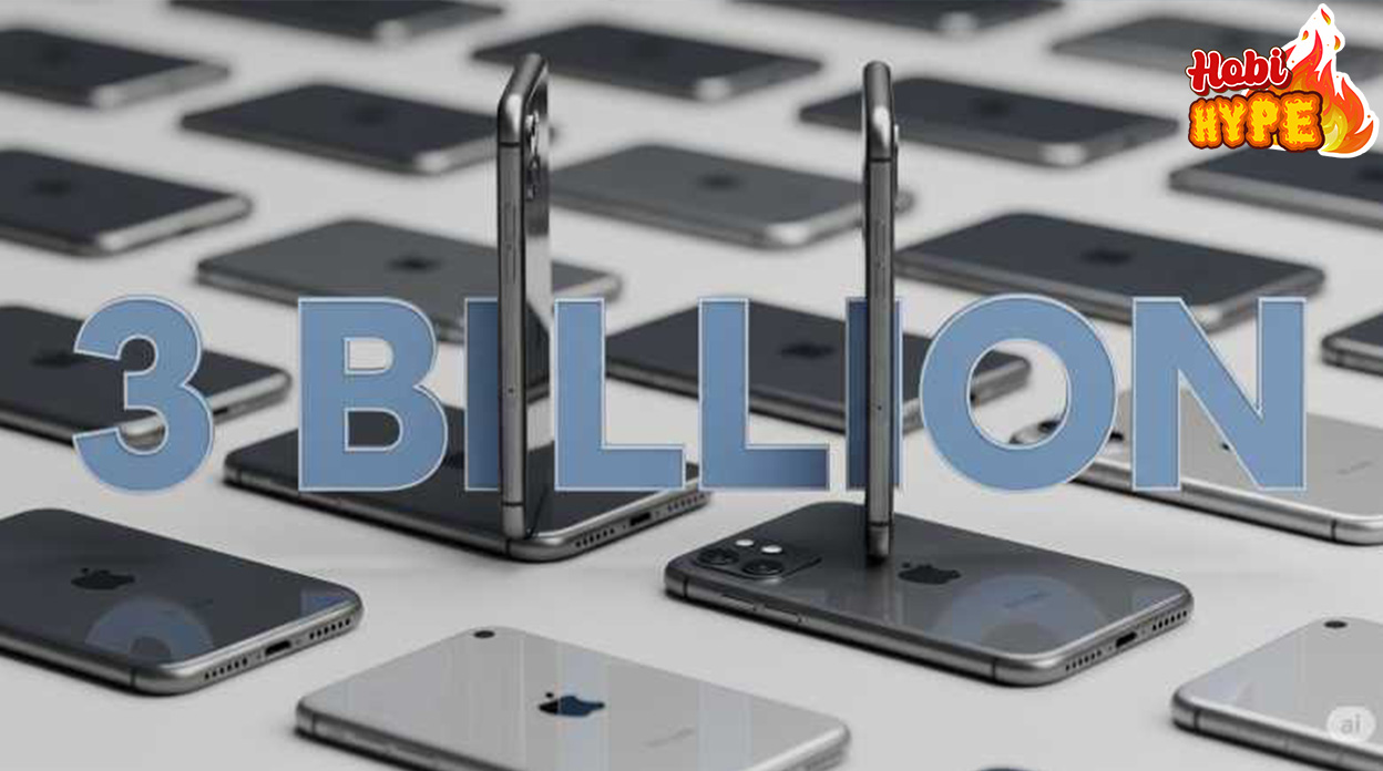 HobiHype Penjualan Iphone Mencapai 3 Miliar Unit Sejak Tahun 2007