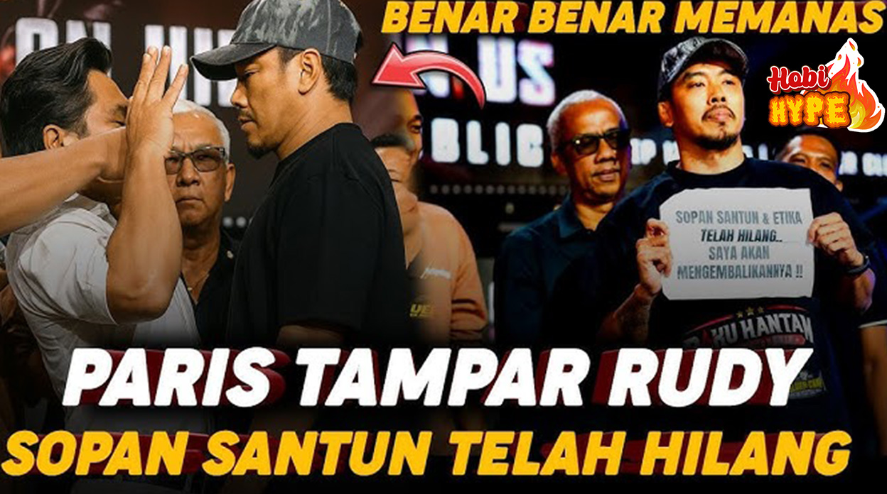 HobiHype Hasil Press Conference Paris Pernandes vs Rudy Golden Boy yang Bikin Heboh Dunia Tinju