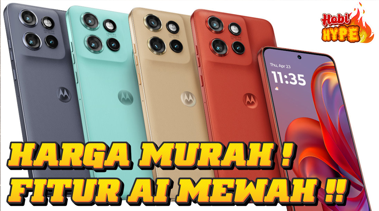 HobiHype Motorola Edge 60 Neo Meluncur Smartphone Stylish dengan Fitur Unggulan yang Bikin Terkesima