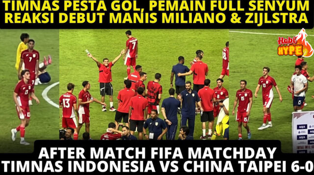 HobiHype Timnas Indonesia Hajar Taipei 6-0 di FIFA Matchday Pesta Gol Garuda di Surabaya