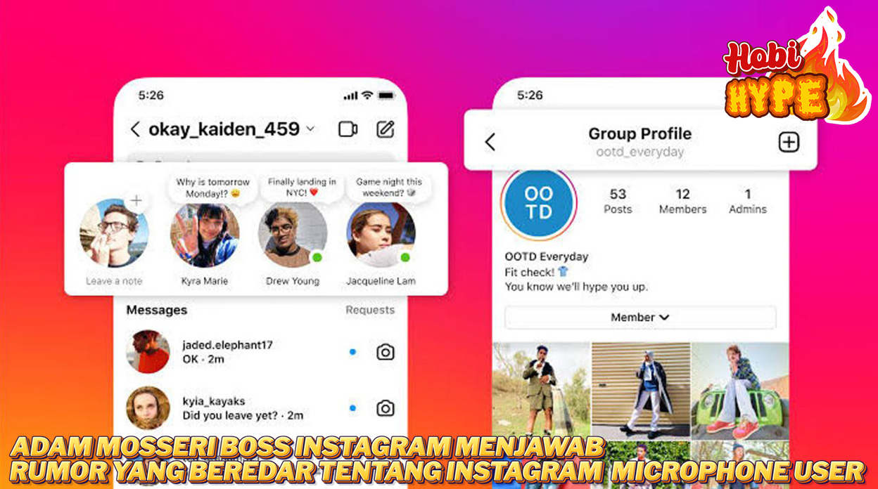 Hobi Hype Boss Instagram Adam Mosseri Buka Suara Kenapa Iklan Selalu Nguping Obrolan User