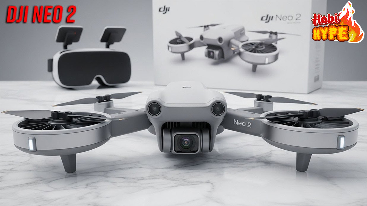 Hobi Hype DJI Neo 2 Resmi Rilis! Drone Mini 135g Super Canggih 7 Kelebihan Unggulan yang Bikin Vlogger Gila