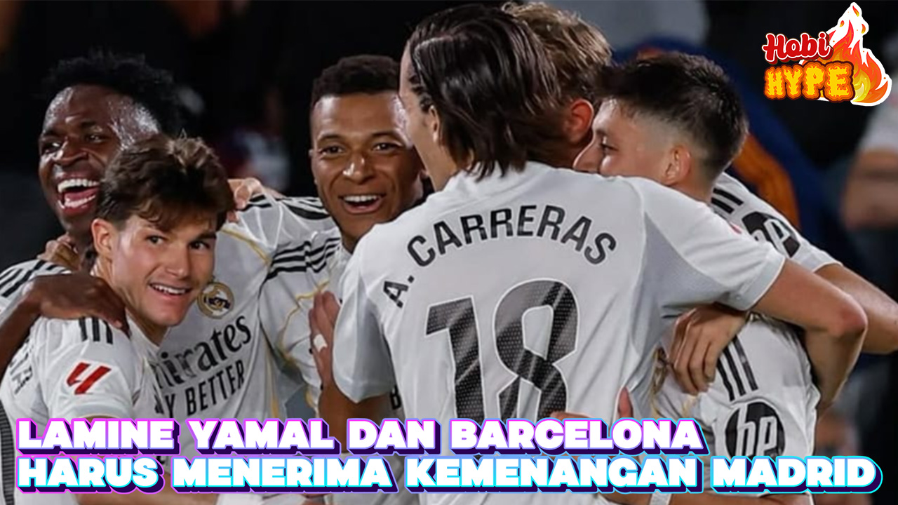 Hobi Hype El Clásico Dramatis! Real Madrid Kalahkan Barcelona 2-1 – Mbappé & Bellingham Hero, Pedri Merah Bikin Heboh
