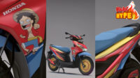 Hobi Hype Kolaborasi Epik Honda BeAT x One Piece x Tahilalats Limited Edition