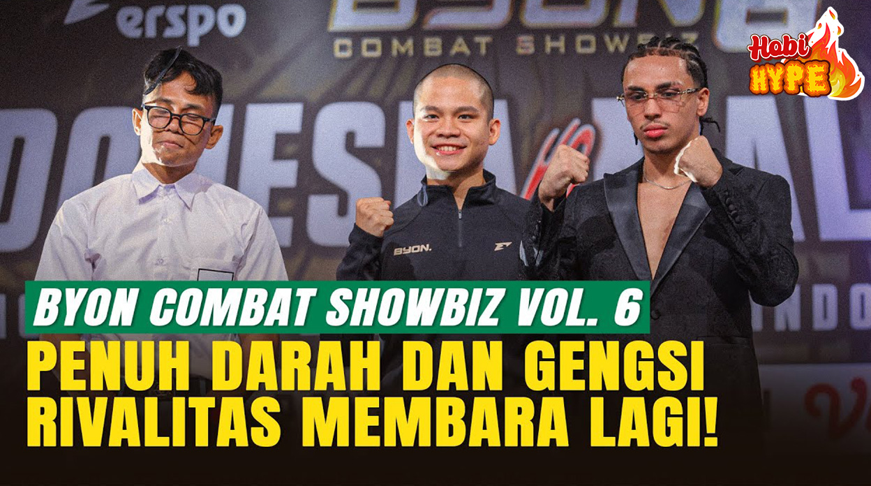 Hobi Hype Rivalitas Membara di Presscon Byon Combat Showbiz 6 Indonesia vs Malaysia 2 Bikin Heboh