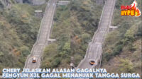 Hobi Hype Chery Ungkap Penyebab Fengyun X3L Gagal Nanjak Tianmen Mountain dan Tabrak Pagar