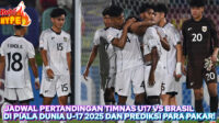 Hobi Hype Jadwal Timnas Indonesia U17 Vs Brasil DI Piala Dunia U17 2025