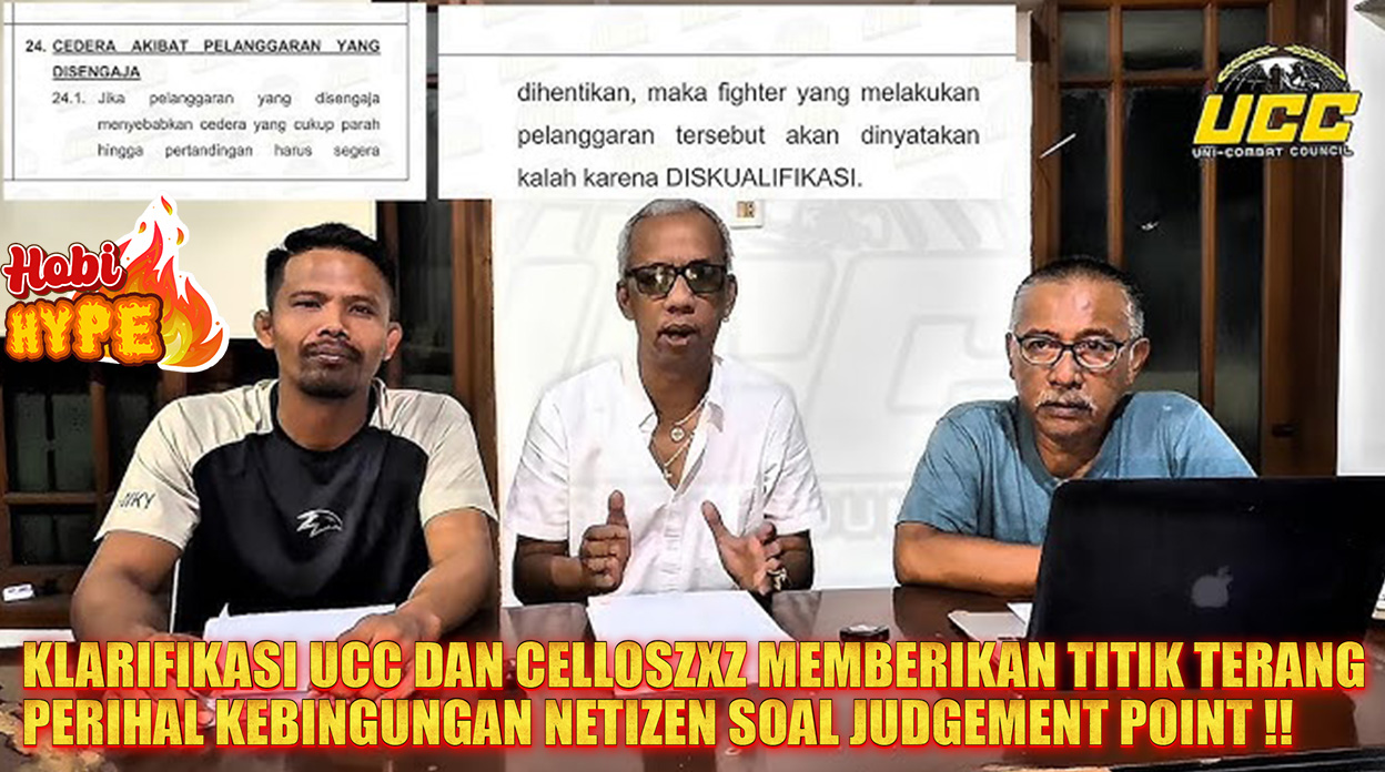 Hobi Hype Klarifikasi UCC Dan Celloszxz Bikin Banyak yang Setuju Izat Zaki dan Kabilan Kalah Poin di Byon Combat 6