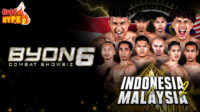 HobiHype Byon Combat Showbiz 6 Fight Card Terbaik 2025! Indonesia Vs Malaysia 2