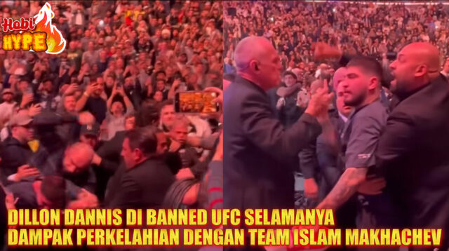 HobiHype Dillon Danis Dihajar Tim Islam Makhachev dan Beri Ban Seumur Hidup