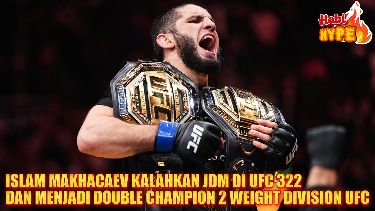 HobiHype Islam Makhachev Hancurkan Della Maddalena KO Brutal & Momen Viral