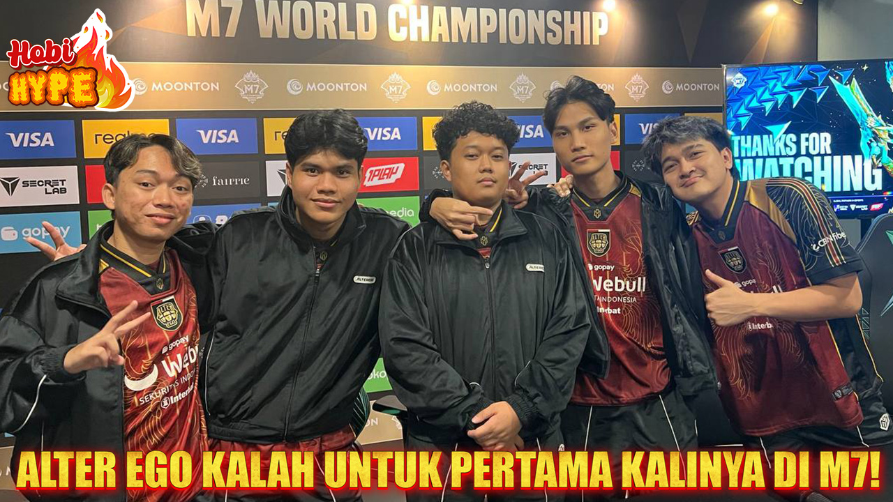 Hobi Hype Alter Ego Tumbang Pertama Kali di M7