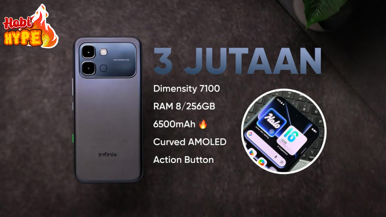 Hobi Hype Infinix Note Edge Resmi Meluncur di Indonesia HP Tipis Premium dengan Baterai Monster