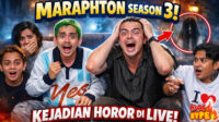 Hobi Hype Kejadian Horor Marapthon Season 3 Gelas Bergerak Sendiri, Suara Cewek Manggil