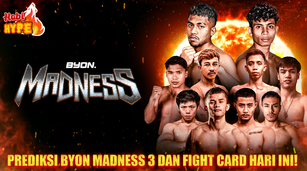 HobiHype Prediksi Byon Madness 3 Hari Ini Nelson vs Dewa Aji Bakal KO Brutal