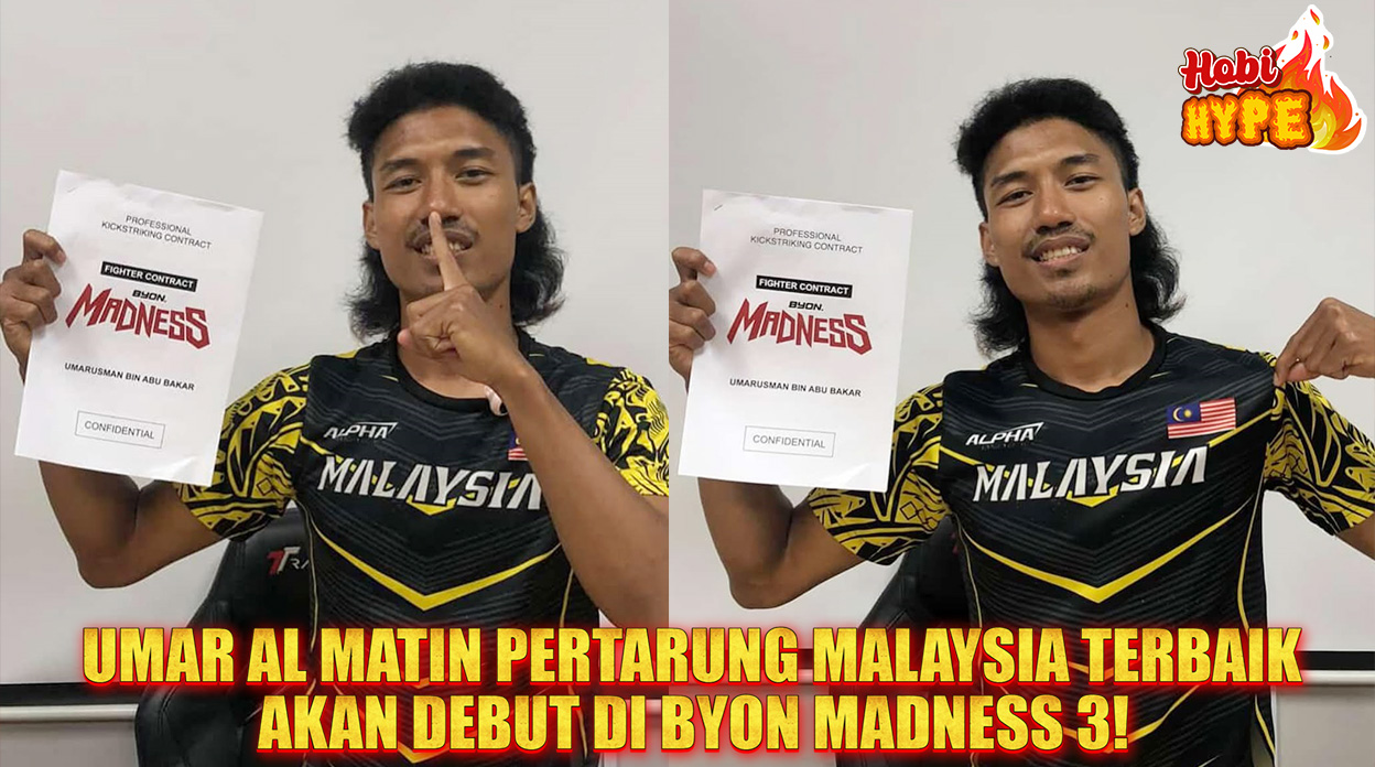 HobiHype Umar Al Matin Siap Guncang Byon Madness 3 Petarung Malaysia Berpengalaman Ini Bawa Prestasi Gila ke Ring!