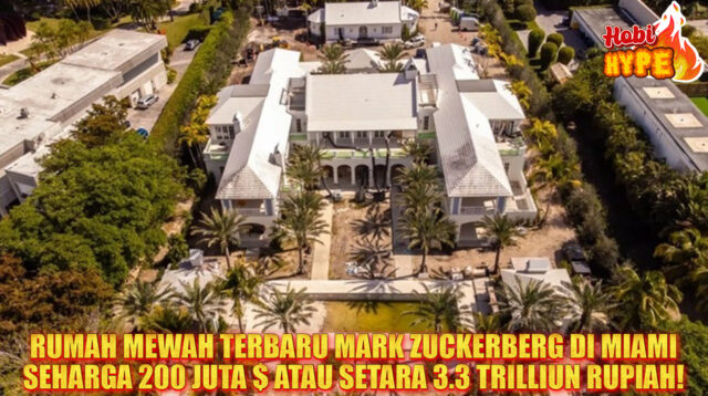 HobiHype Mark Zuckerberg Beli Rumah Baru Rp 2,8 Triliun di Miami Mansion Megah di Billionaire Bunker