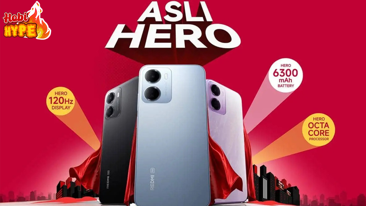HobiHype Redmi 15A 5G Rilis Resmi Layar 120Hz Baterai 6300mAh
