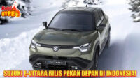 HobiHype Suzuki e-Vitara Resmi Rilis Minggu Ini SUV Listrik Hybrid Pertama Suzuki di Indonesia