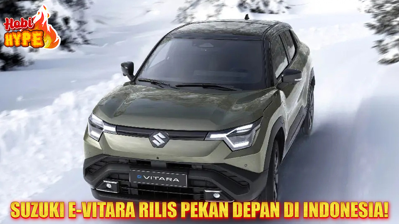 HobiHype Suzuki e-Vitara Resmi Rilis Minggu Ini SUV Listrik Hybrid Pertama Suzuki di Indonesia