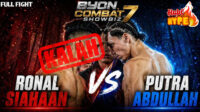 Hobi Hype Putra Abdullah Juara Byon Kickstriking 61 kg Asia Setelah Kalahkan Ronald Siahaan