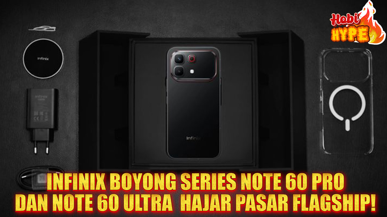 HobiHype Infinix Note 60 Ultra & Note 60 Pro Rilis Resmi 2026 Layar 144Hz, Baterai Jumbo, Harga Terjangkau