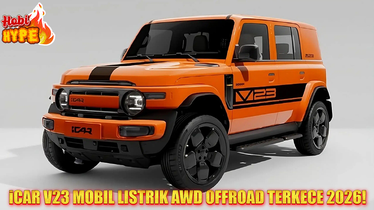 HobiHype iCAR V23 Rilis SUV Listrik Off-Road Retro yang Bikin Jeep Wrangler Ketar-Ketir